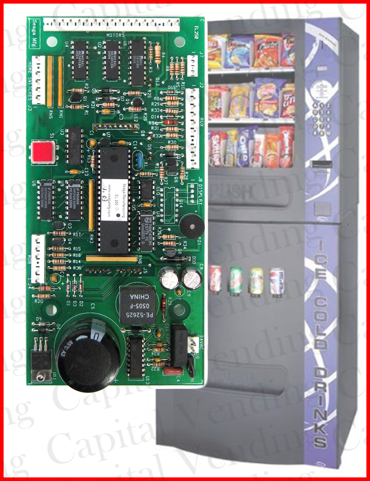 Seaga HF3500 Control Board refurbish > Capital Vending, Inc.